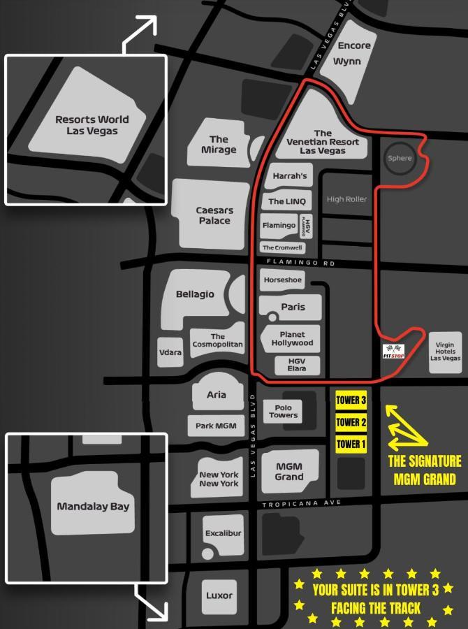 No Resort Fees-Mgm Stripview-Jacuzzi-Formula 1 Track View Las Vegas Dış mekan fotoğraf